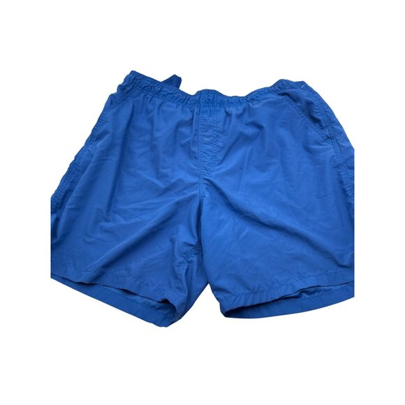 Speedo Size M Blue Swim Shorts With Mesh Lining Pockets Elastic Waist For Men - Picture 2 of 8